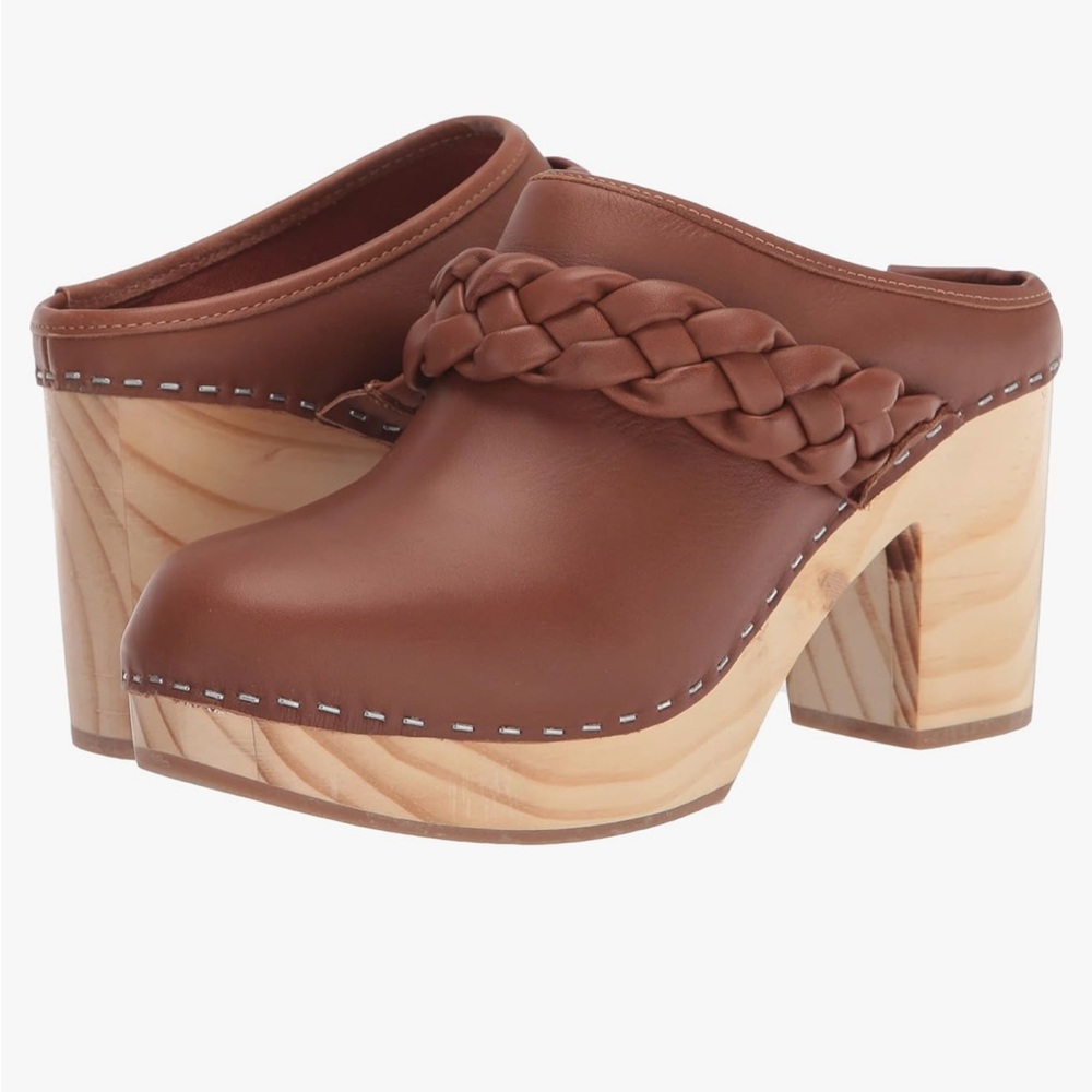 Dolce Vita Hila wooden braided clogs
